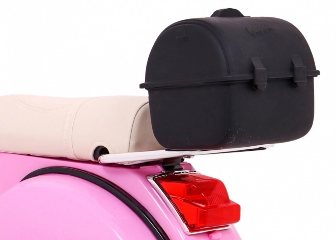 Scuter electric Vespa pentru copii roz