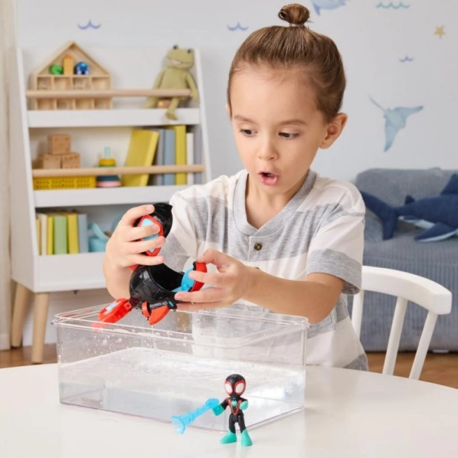 Hasbro figurină Spider-Man și vehicul uimitor