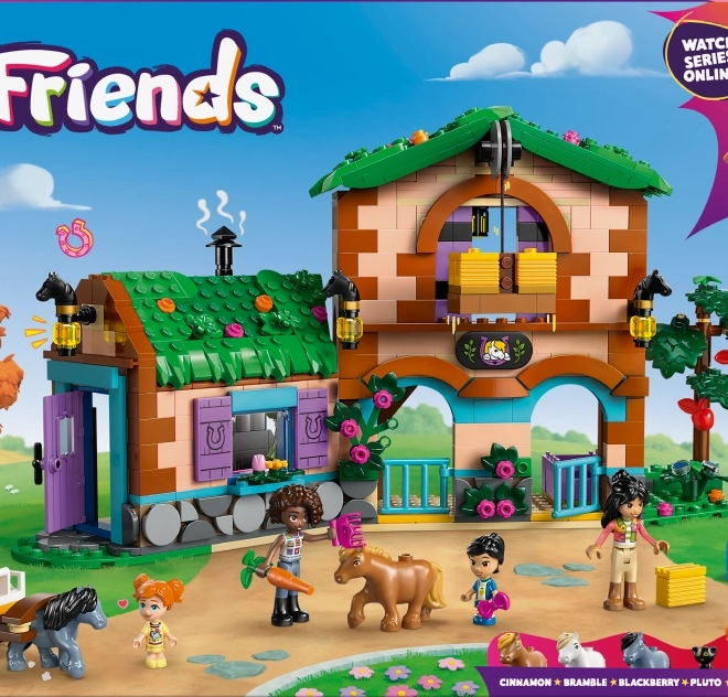 LEGO Friends Fermă cu ponei și grajd