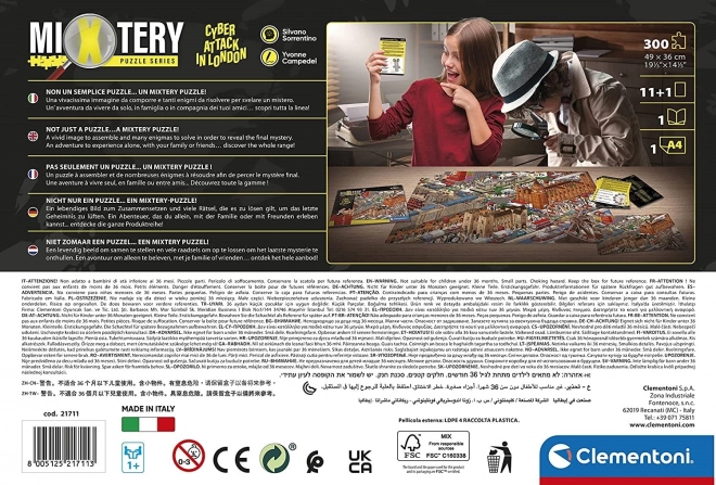 Puzzle Mistery Jucând Detectiv în Londra 300 piese