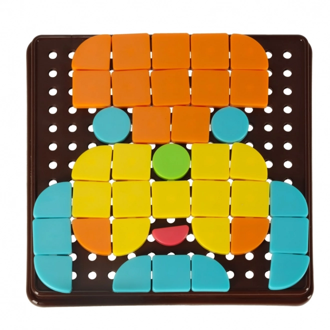 Puzzle mozaică creativă și logică cu forme geometrice