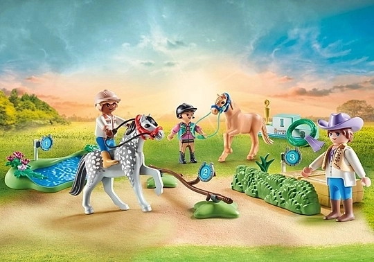 Turneu cu ponei PLAYMOBIL