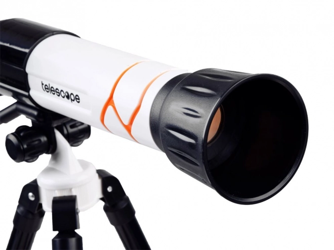 Telescop pe trepied pentru copii cu mărire 20x 30x 40x – Alb