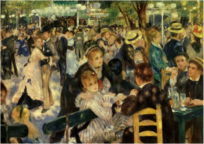 Puzzle Dans la Moulin de la Galette 3000 piese