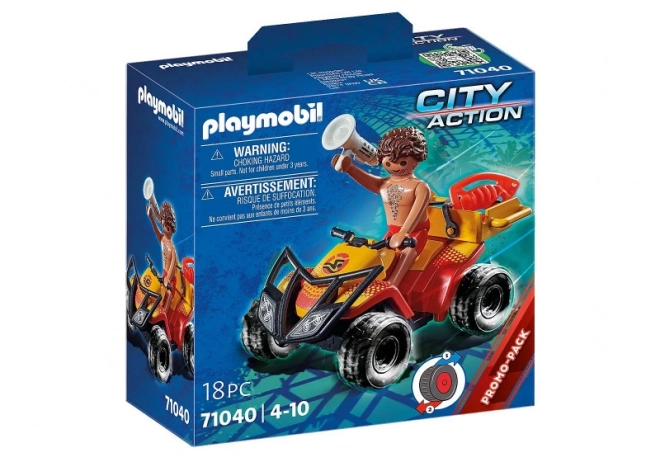 Quad de salvamar City Action de la Playmobil