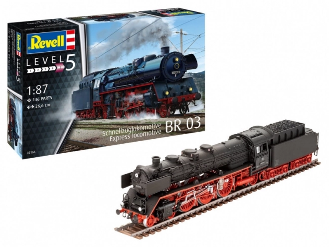 Model de plastic locomotivă BR03 scara 1/87
