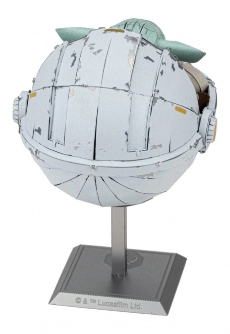 Puzzel 3D Metal Earth Star Wars Mandalorian: Copilul