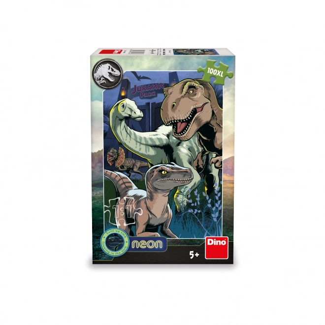 Puzzle Fosforescente DINO Jurassic World XL 100 Piese