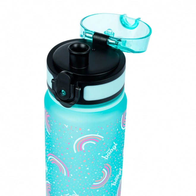 Sticlă tritan pentru băut BAAGL Curcubeu 500 ml