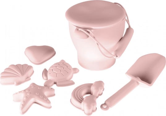 Set din silicon pentru nisip, Old Pink
