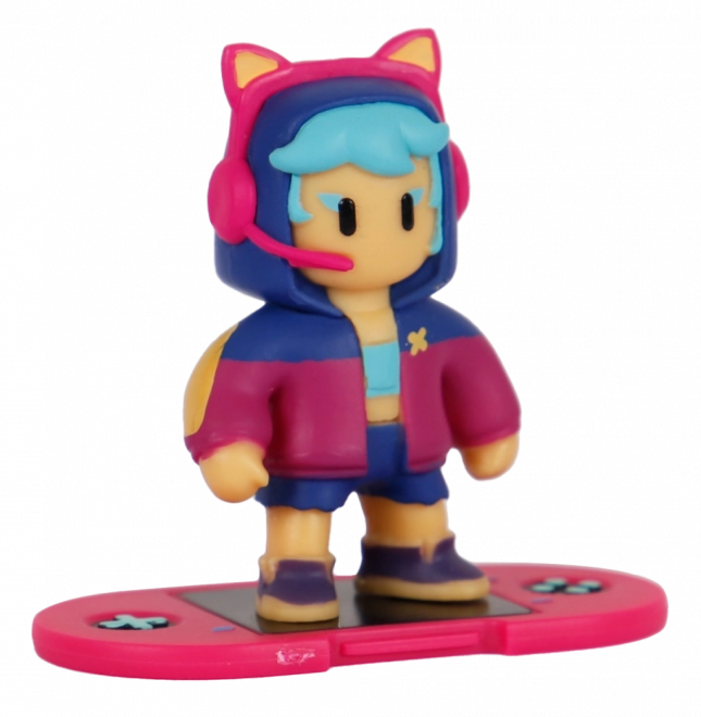 Set deluxe figurine stumble guys x barbie 6 bucăți