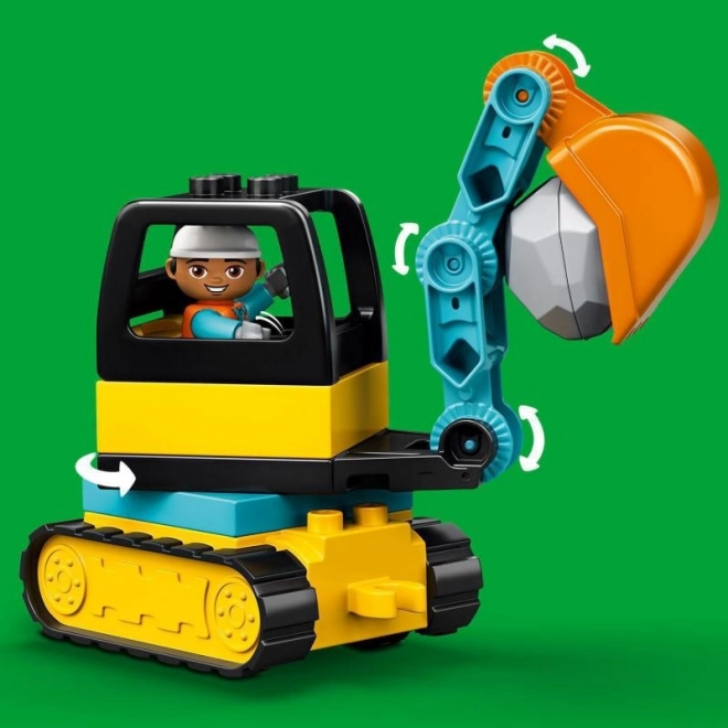 Lego Duplo - Camion și Excavator pe șenile