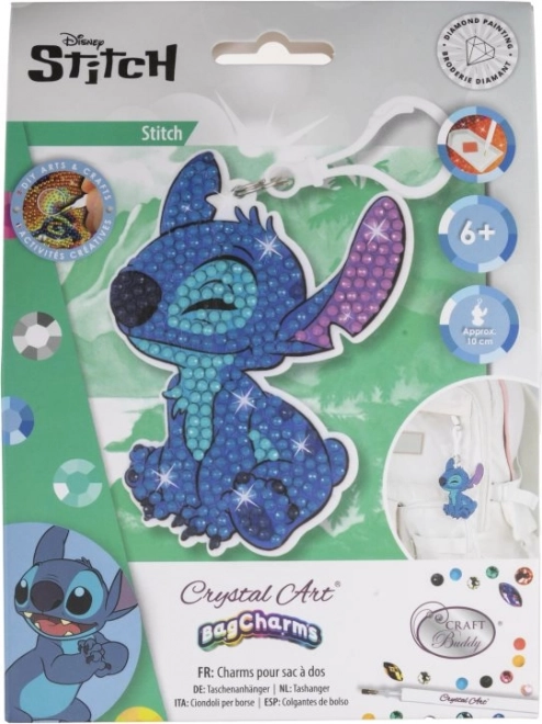 Artă cristal pandantiv Stitch