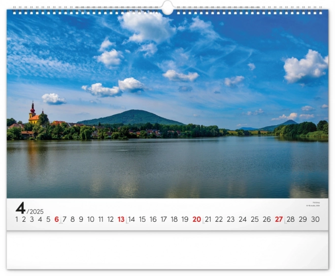 Calendar de perete Cehia în reflexii 2025