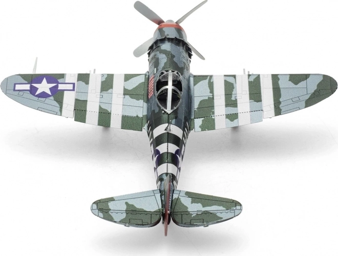 Puzzle 3D Metal Earth Avion P-47 Thunderbolt