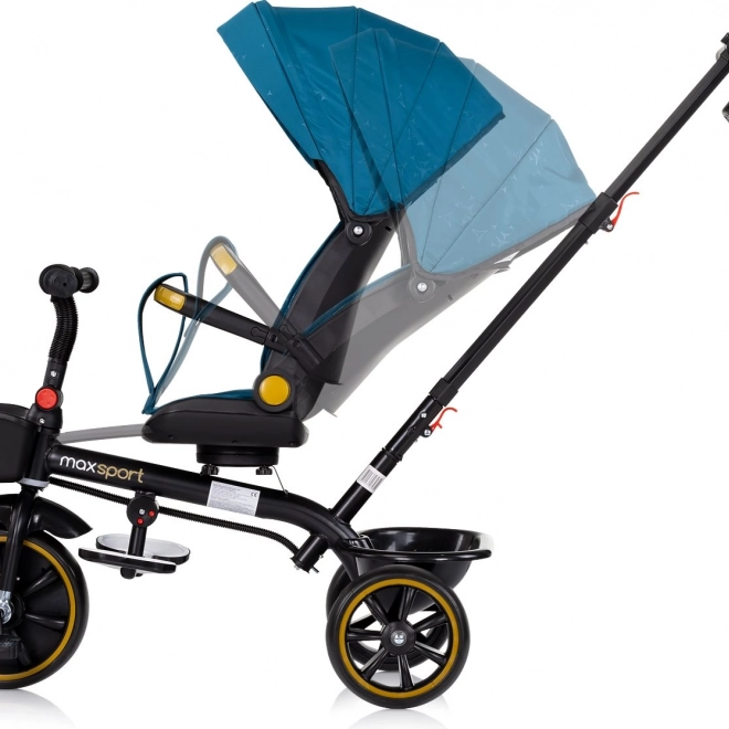Tricicletă cu parasolar Chipolino Max Sport 2v1 Oasis