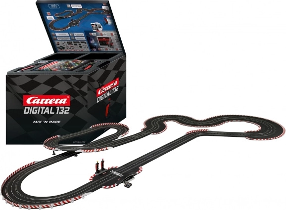 Pistă auto Carrera Digital 132 Mix and Race 13,7 m cu control wireless