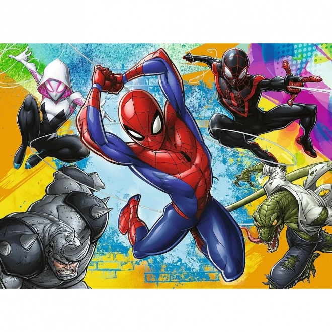 Puzzle Spiderman Culori 30 Piese