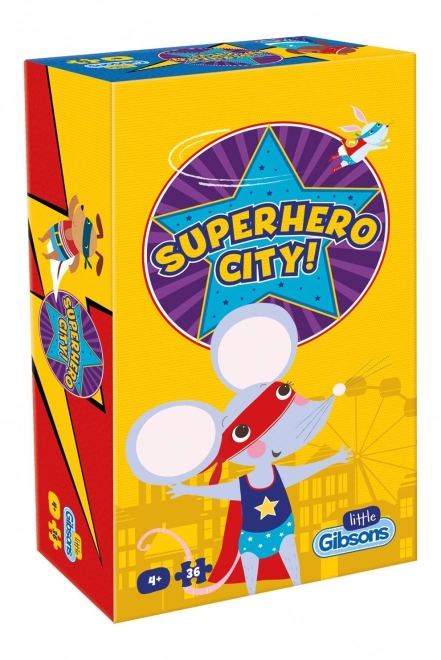 Puzzle superhero City 36 piese