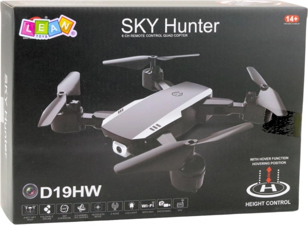 Dron Sky Hunter D19HW cu cameră FPV Wi-Fi
