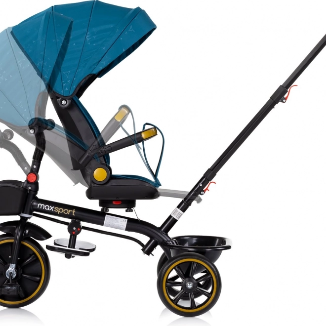 Tricicletă cu parasolar Chipolino Max Sport 2v1 Oasis