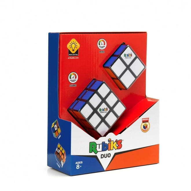 Set Clasic Cub Rubik 3x3 + Breloc