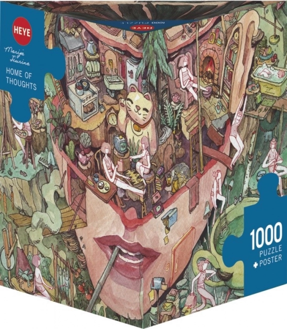 Puzzle Heye Viața unei Insta-fete 1000 piese