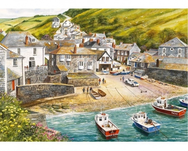Puzzle GIBSONS Port Isaac, Cornwall 500 piese