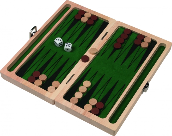 Vrhcáby lemn Backgammon