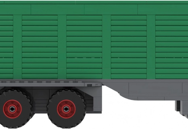 Set de construcție Brixies Plus Fendt Tigo XR