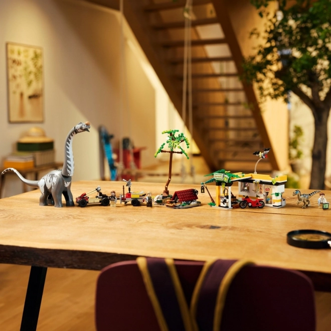 LEGO Jurassic World Pe urmele titanosaurlui și raptorului
