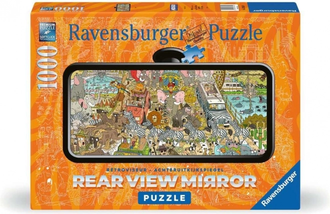 Puzzle Ravensburger Safari Privit În Oglindă 1000 Piese