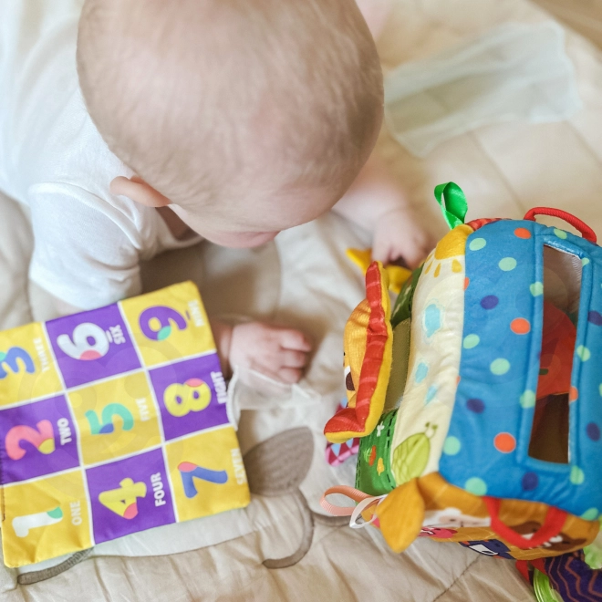 Jucărie educațională senzorială Woopie cutie cu șervețele