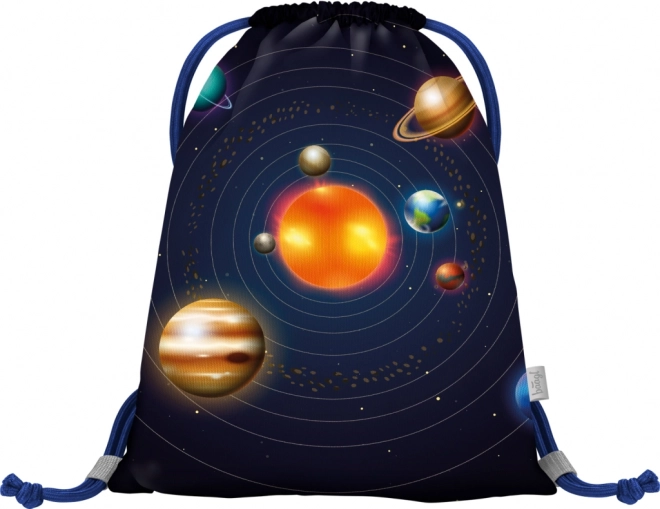 Set școlar 3 piese Baagl Zippy Planete: ghiozdan, penar, sac