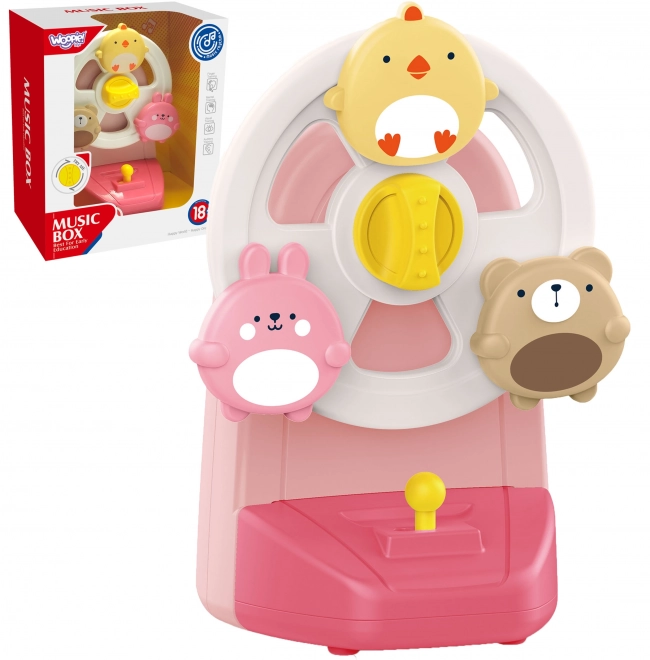 Carusel muzical cu animale Woopie Baby
