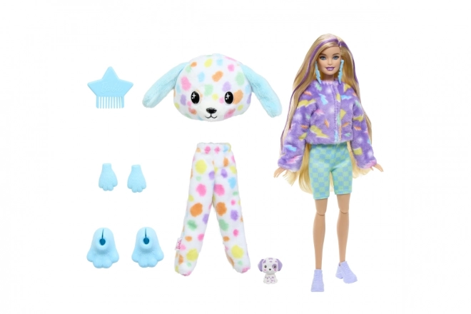 Barbie Cutie Reveal vise colorate dalmațian