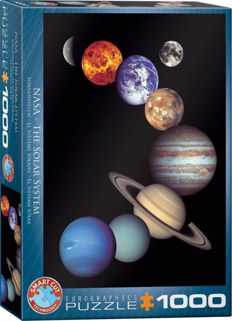 Puzzle sistemul solar NASA 1000 piese
