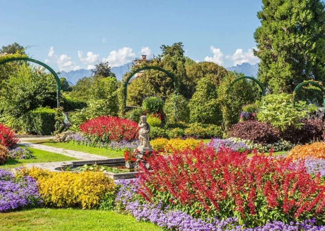 Puzzle Grădinile Magice: Parcul Pallavicino Italia 1000 de piese