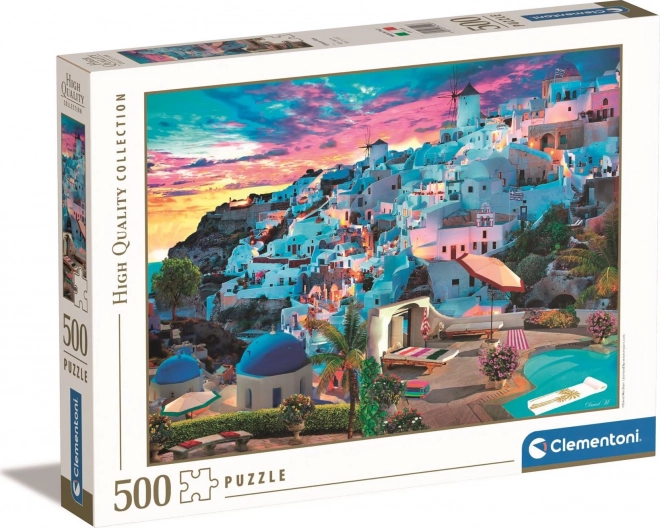 Puzzle HQ cu vedere spre Grecia 500 Piese