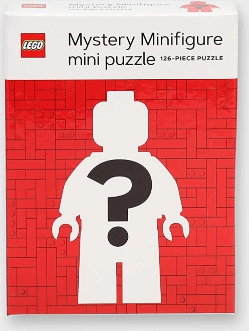 Puzzle Mysterie cu minifigurină LEGO® ediția roșie