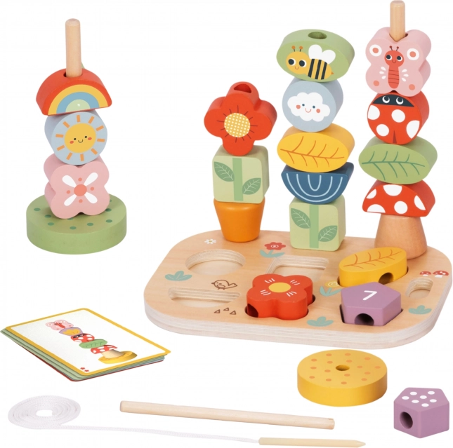 Cutie educativă 5 în 1 Grădina magică Montessori