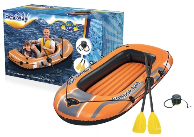 Ponton gonflabil de 188 x 98 cm Bestway