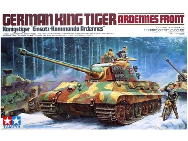 Mașină de luptă King Tiger Frontul Ardennes