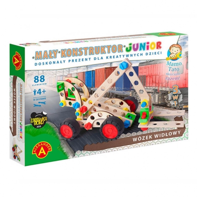 Joc educativ pentru copii Vehicule din seria ABC Malucha de la Trefl