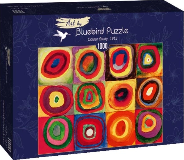 Puzzle Bluebird Studiu de culori 1000 piese