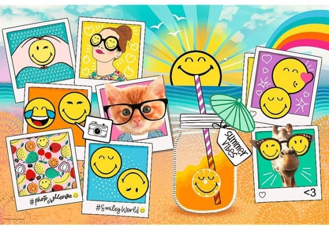 Puzzle 300 piese Smiley în vacanță