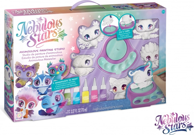 Nebulous Stars colorarea animușilor cu suport rotativ