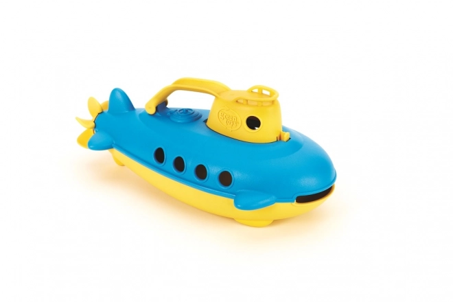 Jucărie Submarin cu mâner galben Green Toys