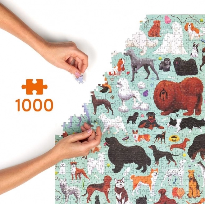 Puzzle Puzzlove câini 1000 de piese