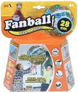 Fanball - Cutie metalică pentru mingi, portocaliu